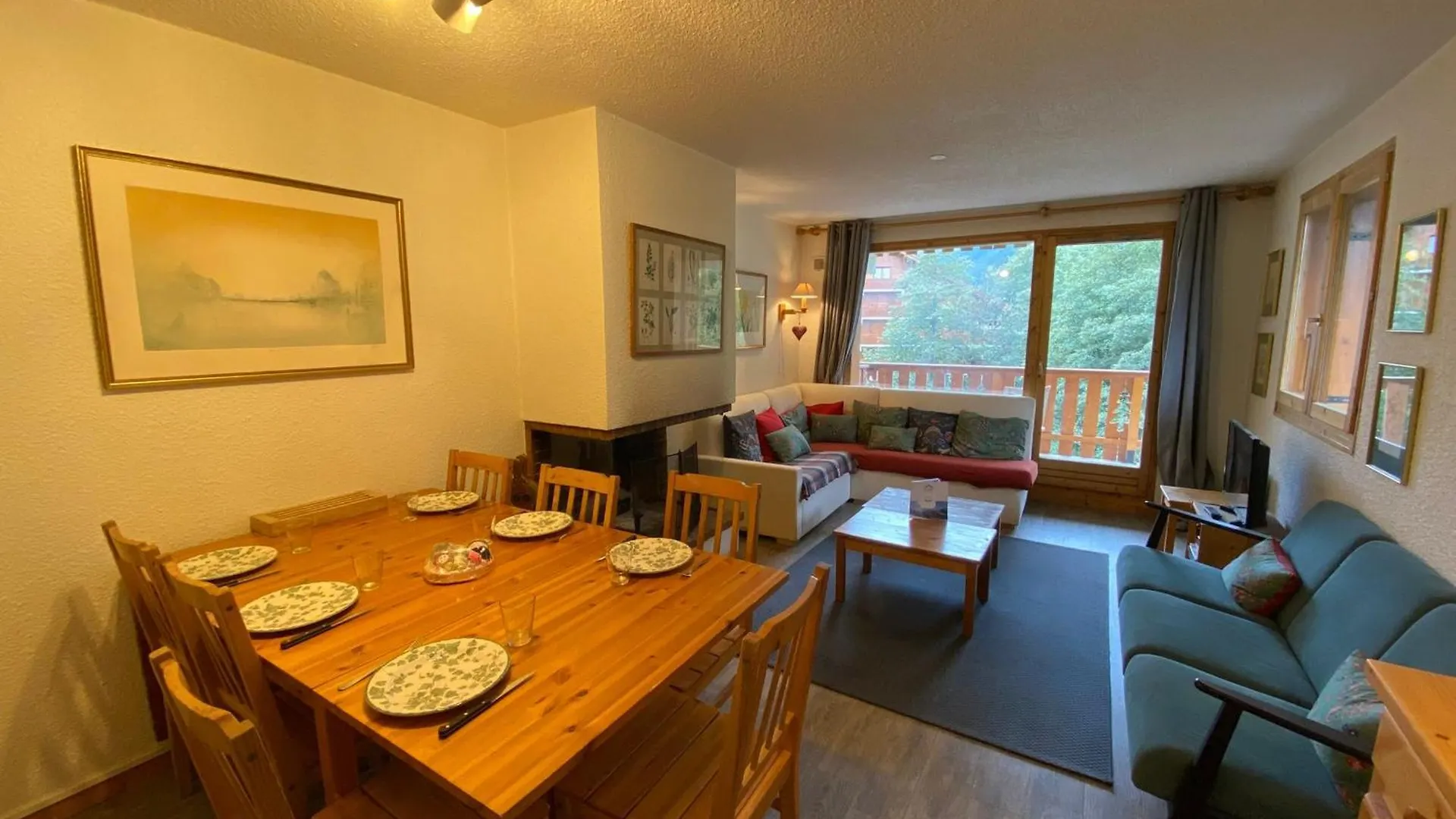 Meribel Centre, Duplex 4 Pieces, 6 Pers, Balcons, Proche Pistes - Fr-1-411-955 Les Allues Apartamento